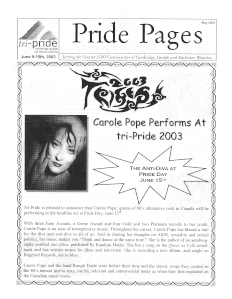 Pride Pages 2003 May