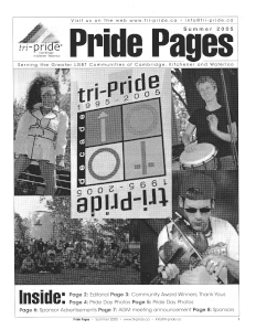 Pride Pages 2005 JUne Summer